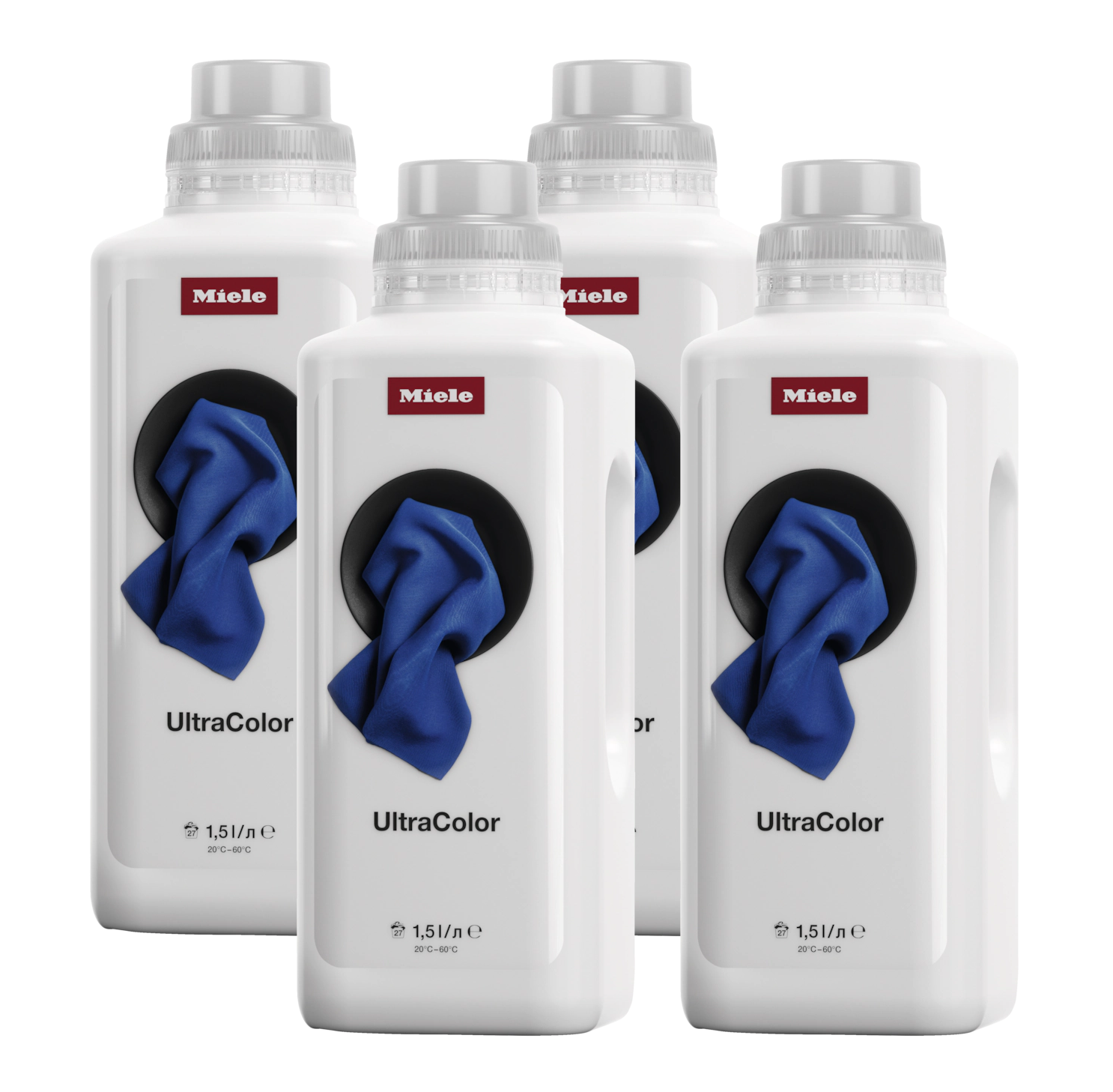 Набор для стирки цветного белья UltraColor Aqua WA UC 1501 L 1,5лх4 шт. Miele купить в Новосибирске | Всегда в наличии! | Артикул 12647690 | Официальный сайт