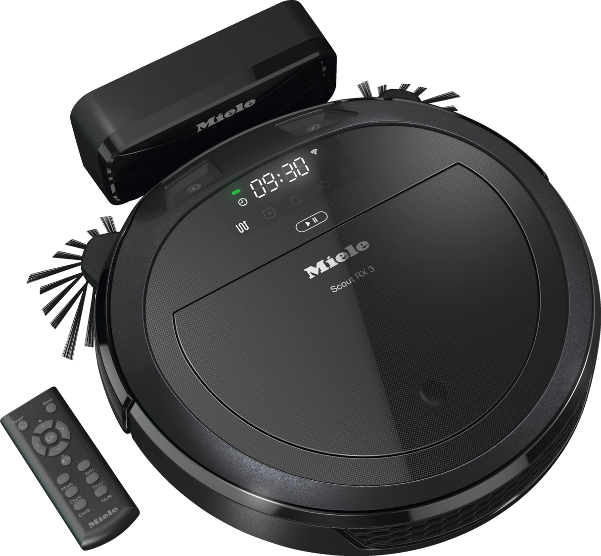 Робот-пылесос SPQL0 Scout RX3 чёрный обсидиан Miele купить в Новосибирске | Всегда в наличии! | Артикул 11830060 | Официальный сайт