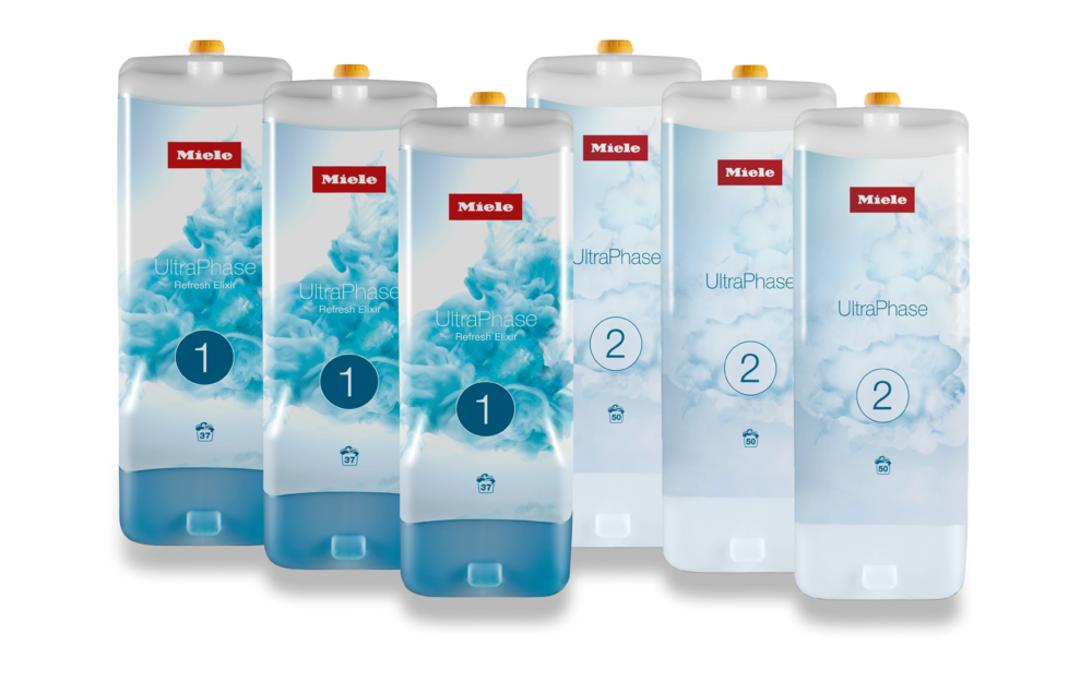 Набор картриджей для стирки UltraPhase Refresh Elixir (6 шт) Miele купить в Новосибирске | Всегда в наличии! | Артикул 11615140 | Официальный сайт
